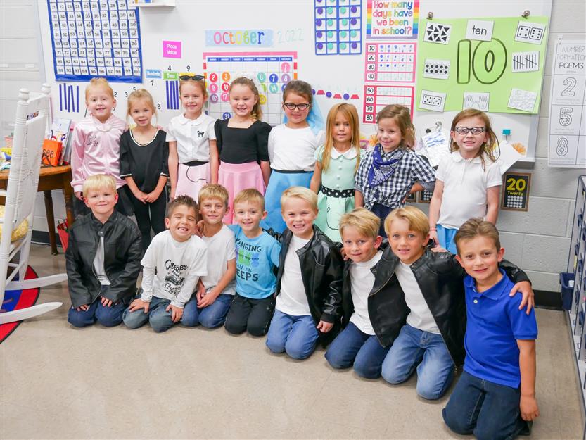 Elementary schools celebrate the 50th day of school